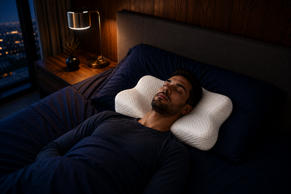Oreiller ergonomique mémoire de forme premium 2.0