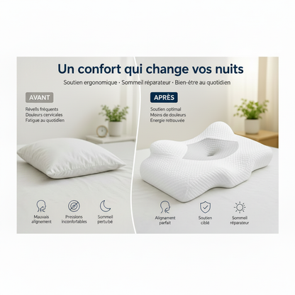 Confort qui change vos nuits - Textes grands
